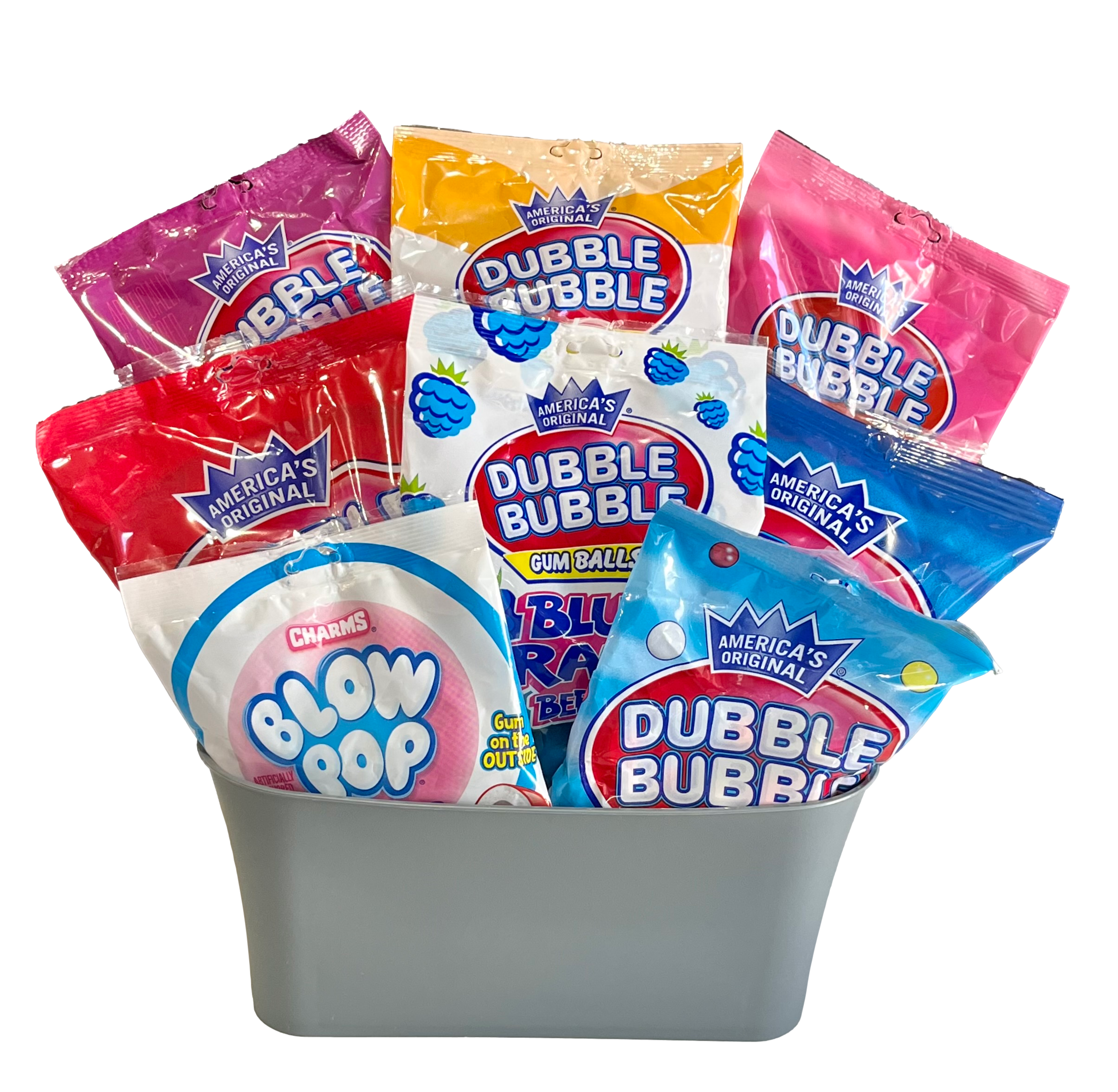 Dubble Bubble Dreamsicle Bubble Gum Balls – Lot Of 10 Bags (4oz Each) – Fat Free, Sodium Free