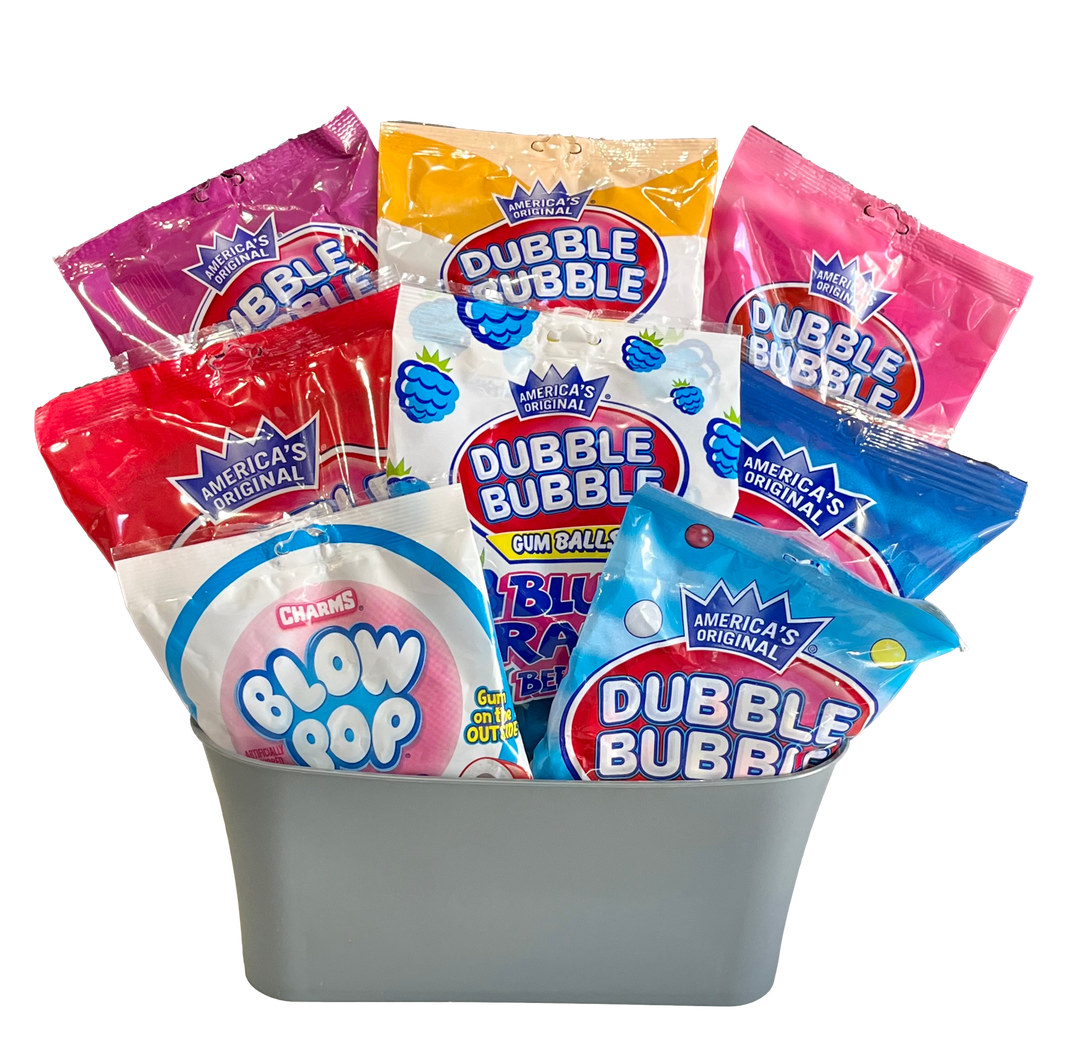Bubble Gum Lovers Gift Basket