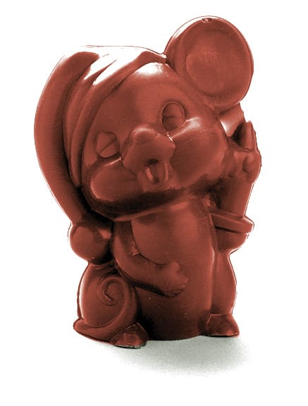 Chocolate Night Before Christmas Mouse