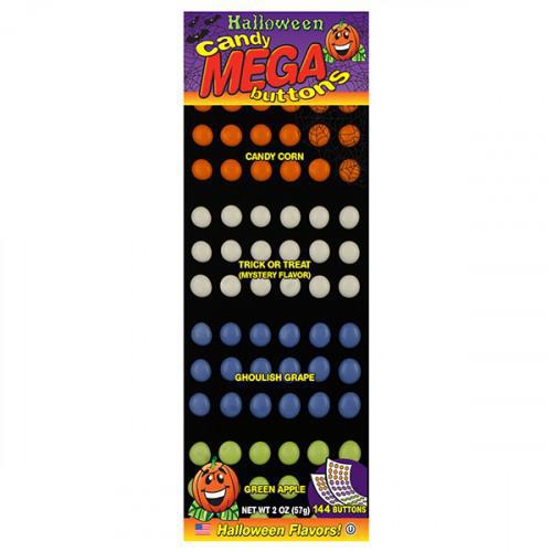 Halloween Mega Candy Buttons