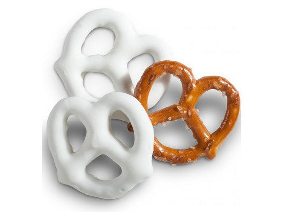 =White Chocolate Mini Pretzels