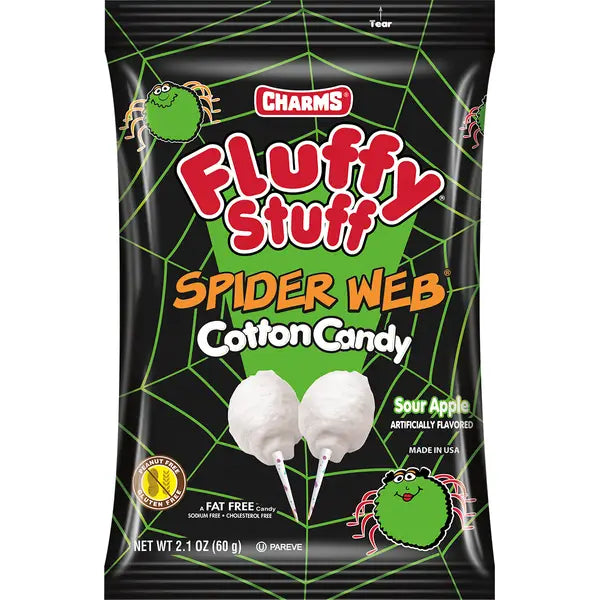 Spider Web Cotton Candy