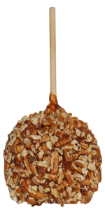 Caramel Apple With Nuts